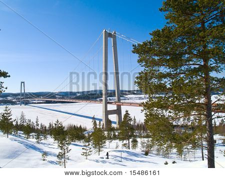 Winter in Nordschweden