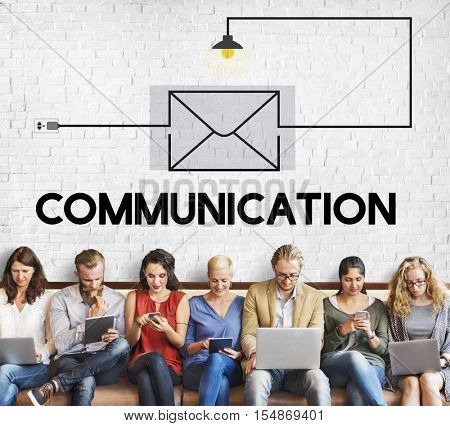 E-mail Message Inbox Communication Concept