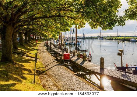 In The Harbor Of Enkhuizen, Netherlands