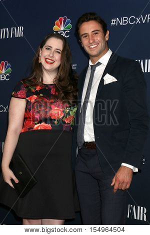 LOS ANGELES - NOV 2:  Mary Lane Haskell, Cameron Jones at the NBC And Vanity Fair Toast the 2016-2017 TV Season at NeueHouse Hollywood on November 2, 2016 in Los Angeles, CA