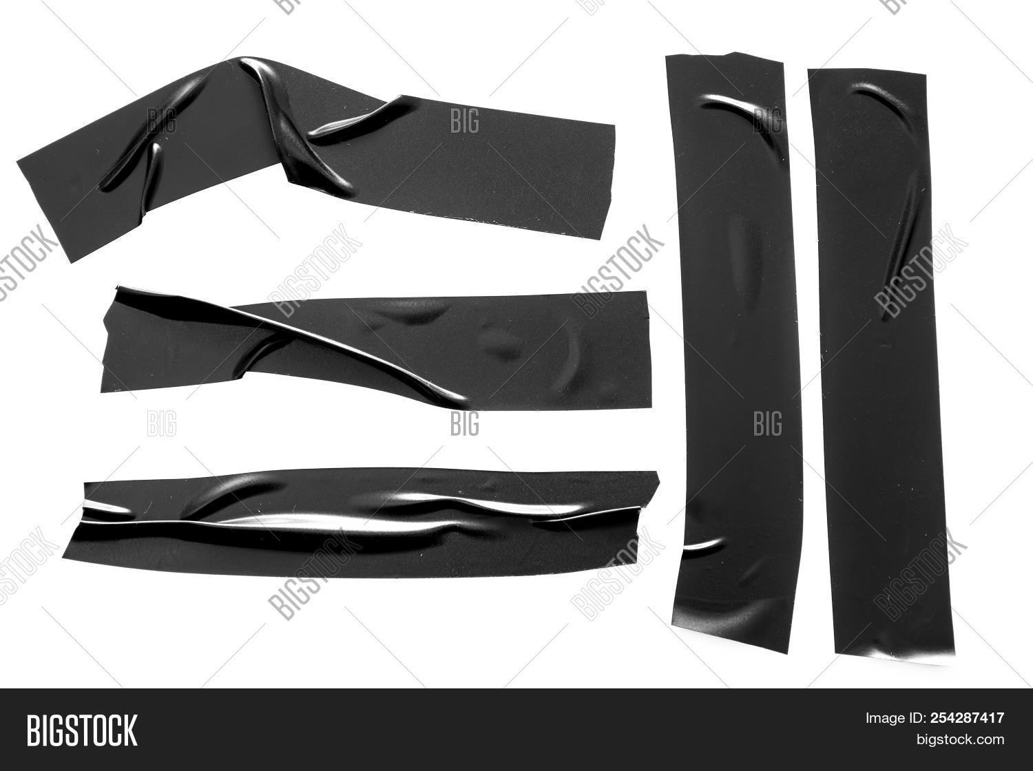 Set Black Tapes On Image & Photo (Free Trial) Bigstock