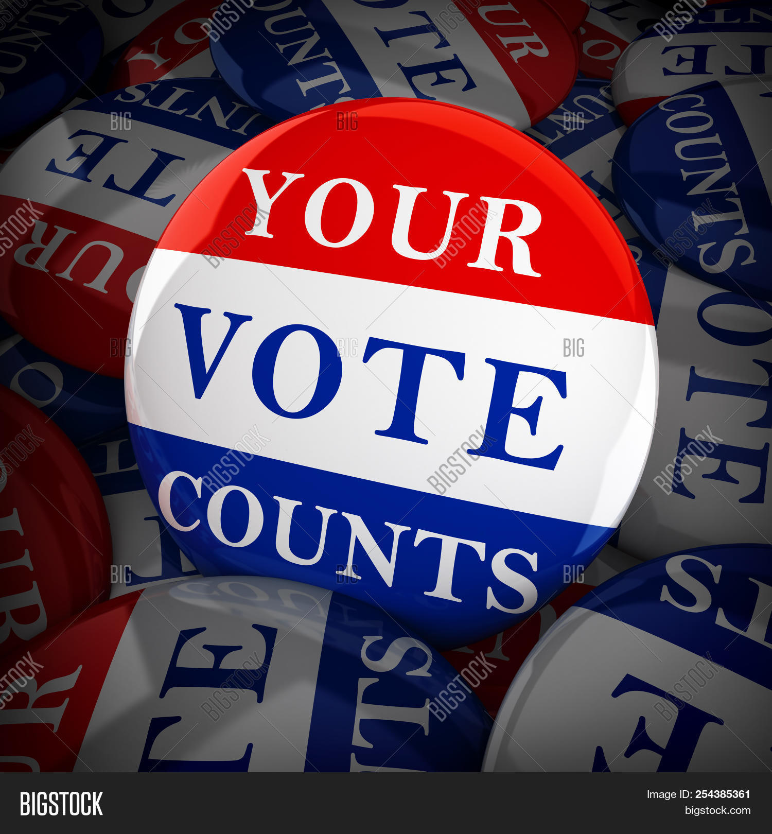 Vote Buttons Your Vote Image & Photo (Free Trial) Bigstock