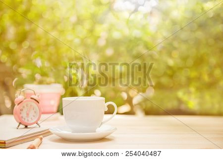 Fresh Start Of The Day. Personal Transformation For Successful Concept. Business Development And Imp
