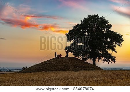 Ronneberga Slopes Is A Collection Of Burial Mounds 5 Km East Of Landskrona In Skåne, Sweden.