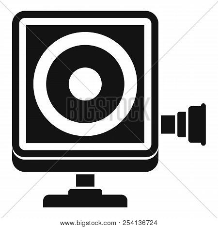 Action Camera Icon. Simple Illustration Of Action Camera Icon For Web Design Isolated On White Backg