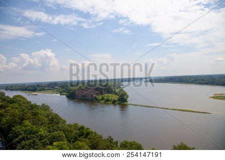View From Modlin Castle In Poland, Europe