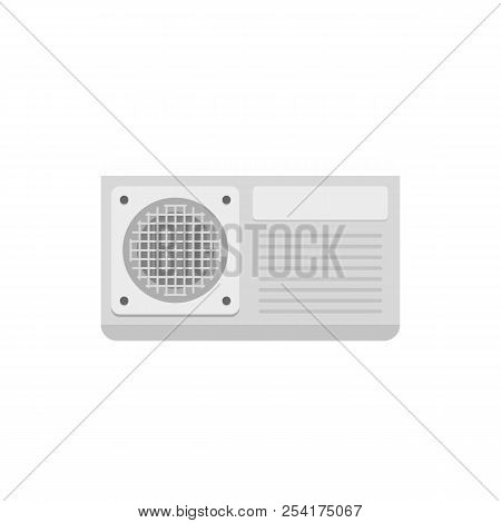 Conditioner Fan Icon. Flat Illustration Of Conditioner Fan Icon For Web Isolated On White