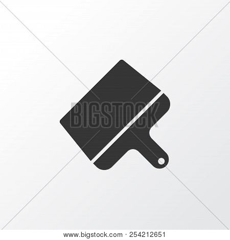 Putty Knife Icon Symbol. Premium Quality Isolated Scraper Element In Trendy Style.