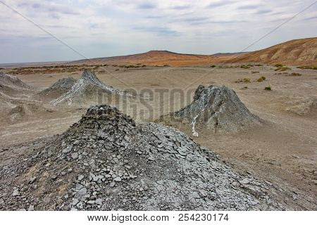 Photo Taken In Gobustan Region Of Azerbaijan In Summer