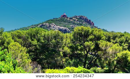 Lighthouse Forest Hill Building Mediterranean Coast Forest