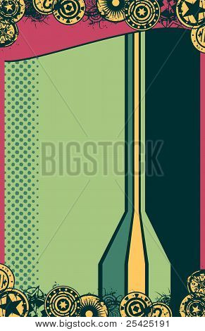 Retro Grunge Vector Hintergrund
