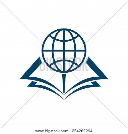 Education - Vector Logo Template Concept Illustration In Flat Style Design.