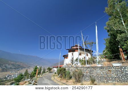 Ta Dzong, Bhutan National Museum At Paro, The Old Capital Of Bhutan.