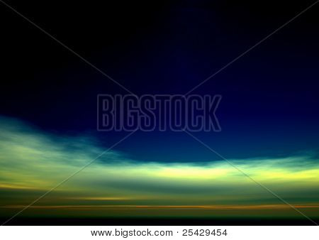 deep blue sky and clouds background