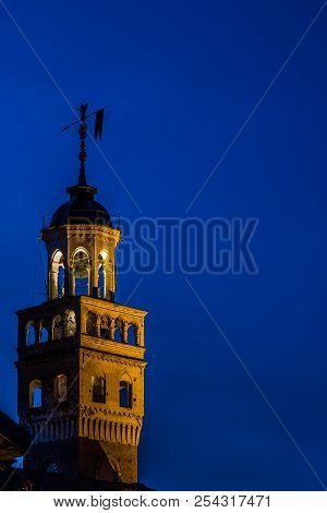 Saluzzo Is A Town And Former Principality In The Province Of Cuneo, Piedmont Region, Italy.