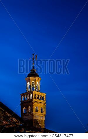 Saluzzo Is A Town And Former Principality In The Province Of Cuneo, Piedmont Region, Italy.