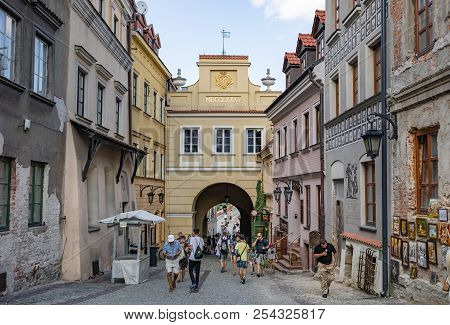 Streets And Architecture Of The Old City Of Lublin