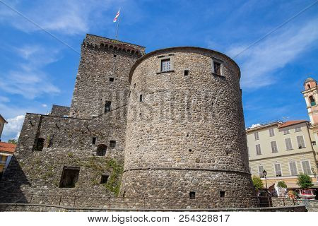 Fieschi Castle In Varese Ligure, La Spezia Province, Italy.