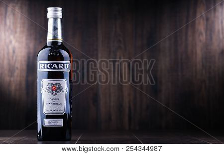 Bottle Of Ricard, A Pastis Aperitif