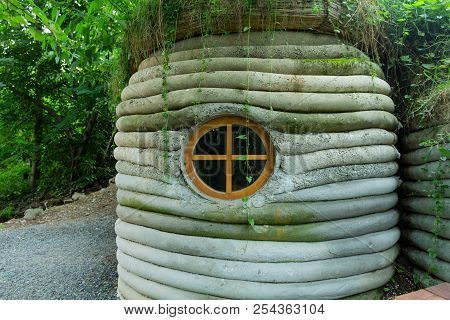 The Ancient Fortress Eski House Near The Forest.