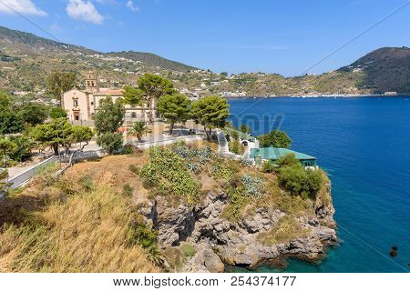 Coast Of Lipari Island, Aeolian Islands, Italy
