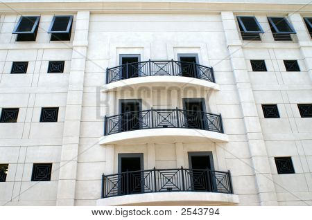 architektonische Kondominium close up