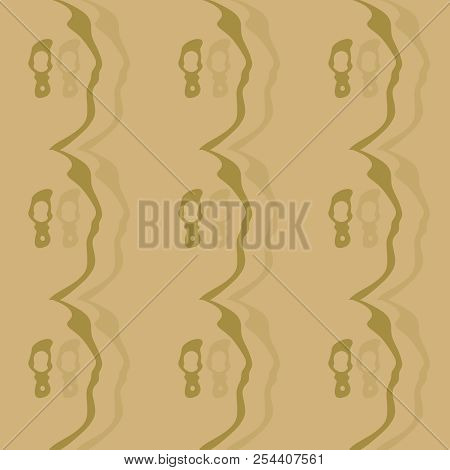 Seamless Pattern Background Of Multicolored Lines With Scribbler.