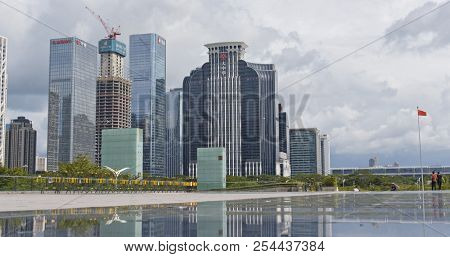 Shenzhen city, China, 19 July 2018:- Shenzhen city