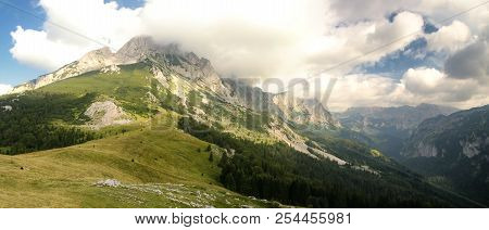 Maglic Mountain The Highest Summit In Bosnia And Herzegovina In Sutjeska National Park