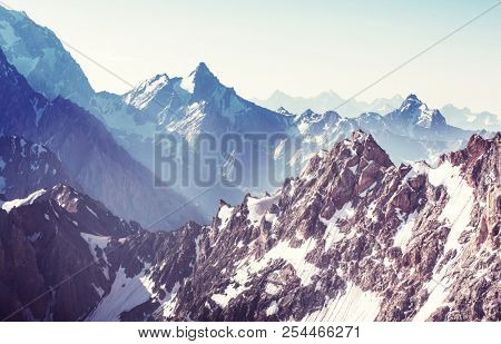 Beautiful landscape of Fann Mountains, Tajikistan