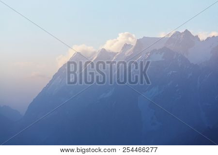 Beautiful landscape of Fann Mountains, Tajikistan
