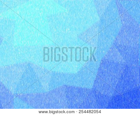 Handsome Abstract Illustration Of Blue Color Pencil With Full Coverage Paint. Nice  For Your Needs.