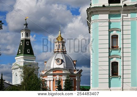 Church Of The Smolensk Mother Of God Hodegetria In The Trinity Lavra Of St. Sergius. The Most Import