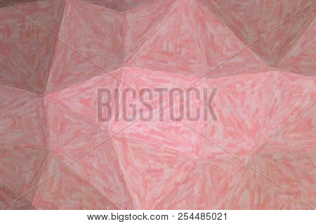 Useful Abstract Illustration Of Ebony And Pink Impasto With Large Color Variations Paint. Good  For 