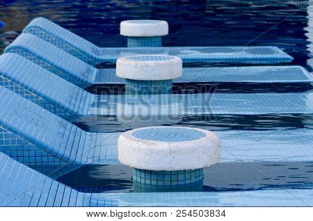 Recline In Paradise In The Cool Blue Water
