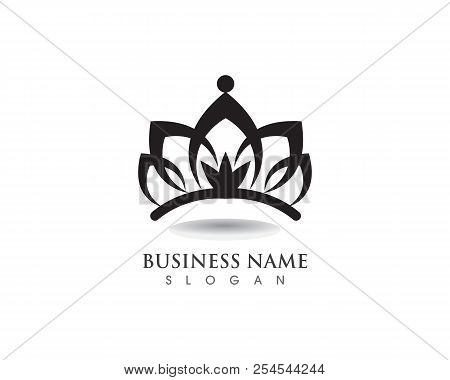 Crown Logo Template Vector Illustrations