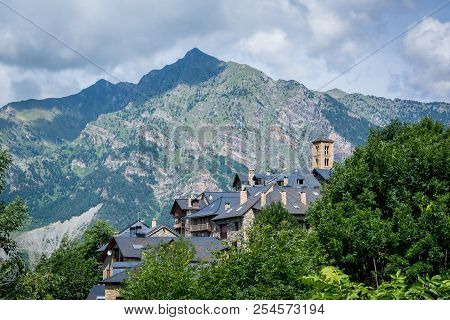 Small Village Of Taull In Pyrenees, Catalonia, Spain.