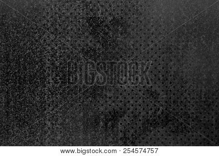 Old Black Background. Grunge Texture. Dark Wallpaper. Blackboard. Chalkboard
