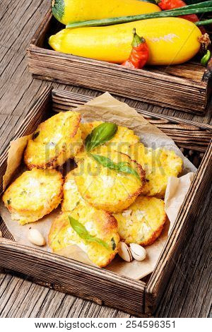 Autumn Muffins From Zucchini
