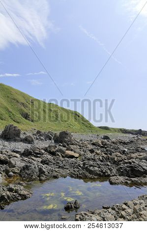 Coastal Terrace At Cape Nyudozaki, Oga, Akita, Japan