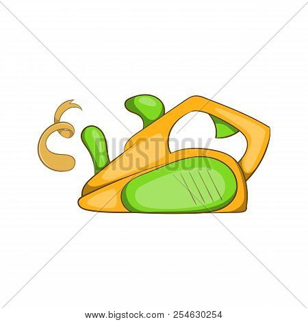Jack-plane Tool Icon. Cartoon Illustration Of Jack-plane Icon For Web Design