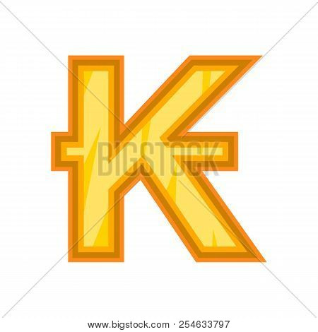 Lao Kip Icon. Cartoon Illustration Of Kip Icon For Web Design