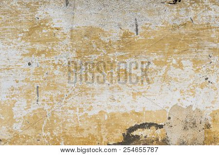 Grunge Texture On The Wall Of A Cambodian School