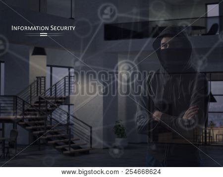 Information Security Concept. Protect Your Personal Information.