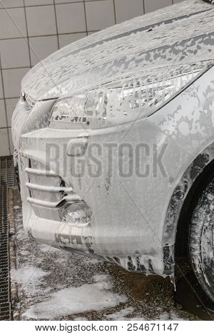Foam On The Front Car
