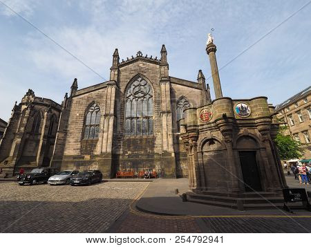 St Giles Cathedral In Edinburgh