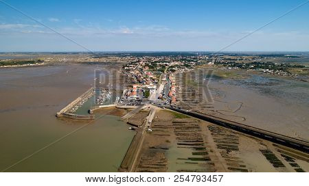 Aerial View Of The Chapus Point In Charente Maritime