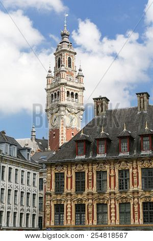 The Grand Place Of Lille In France