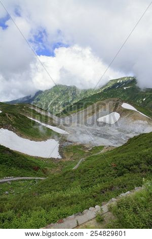 Hell Valley At Murodo, Tateyama, Toyama, Japan