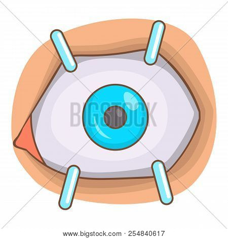 Eye Procedure Icon. Cartoon Illustration Of Eye Icon For Web Design